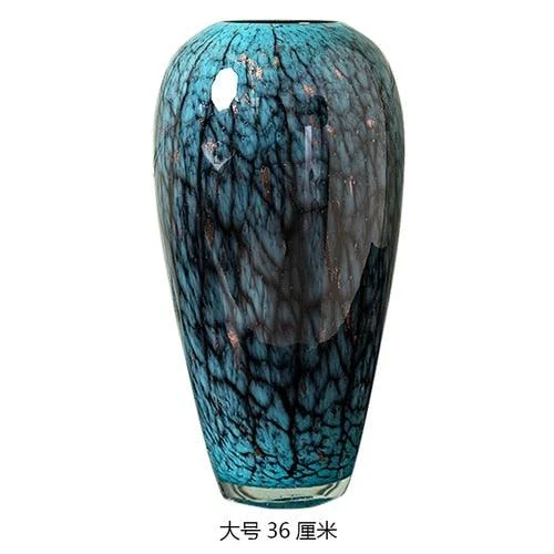 European Glass Vase -