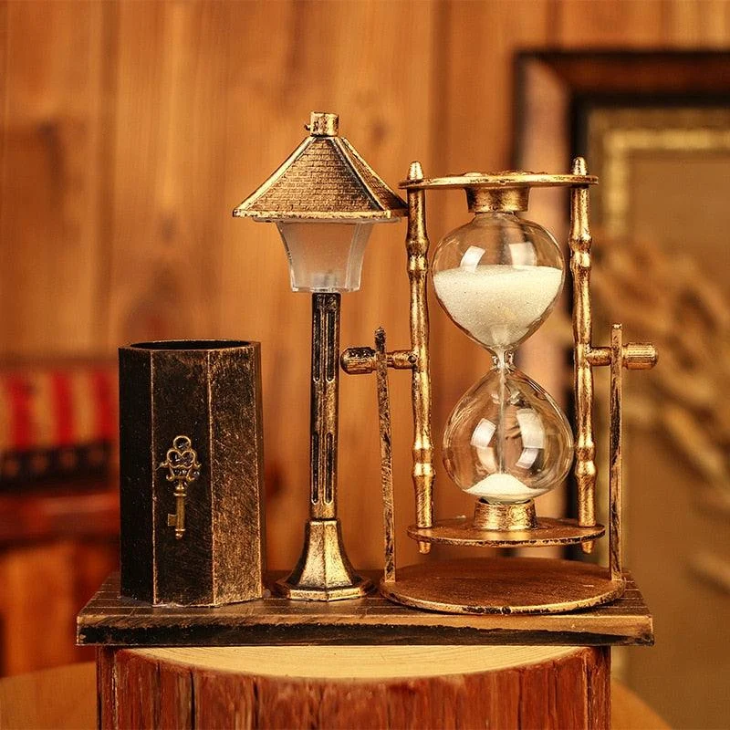 European_Retro_Pen_Holder_Hourglass_Sculptures_and_Statues_-_-4185362 European Retro Pen Holder Hourglass Sculptures and Statues -