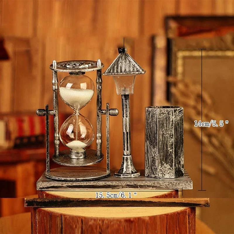 European_Retro_Pen_Holder_Hourglass_Sculptures_and_Statues_-_-4185384 European Retro Pen Holder Hourglass Sculptures and Statues -