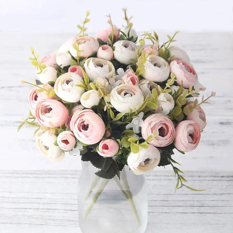 Europese-Vintage-Kunstzijde-Thee-Rose-Bloemen-6-Hoofd-4-Kleine-Bud-Boeket-Bruiloft-Thuis-Retro-Nep_1adb3c92-913b-45aa-ba35-aaebabd5442a VelvetBloom - Artificial silk flowers - ISTANBULLU LTD