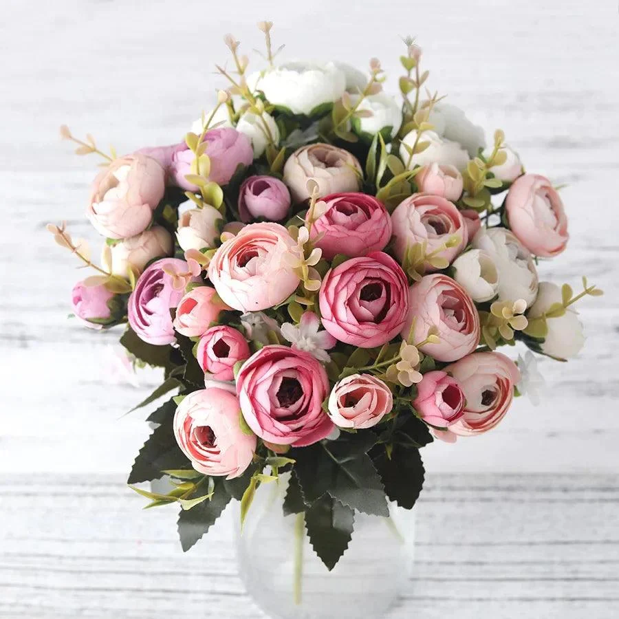 Europese-Vintage-Kunstzijde-Thee-Rose-Bloemen-6-Hoofd-4-Kleine-Bud-Boeket-Bruiloft-Thuis-Retro-Nep_a4d5541e-a80c-46b1-acea-0b072d74fc63 VelvetBloom - Artificial silk flowers - ISTANBULLU LTD