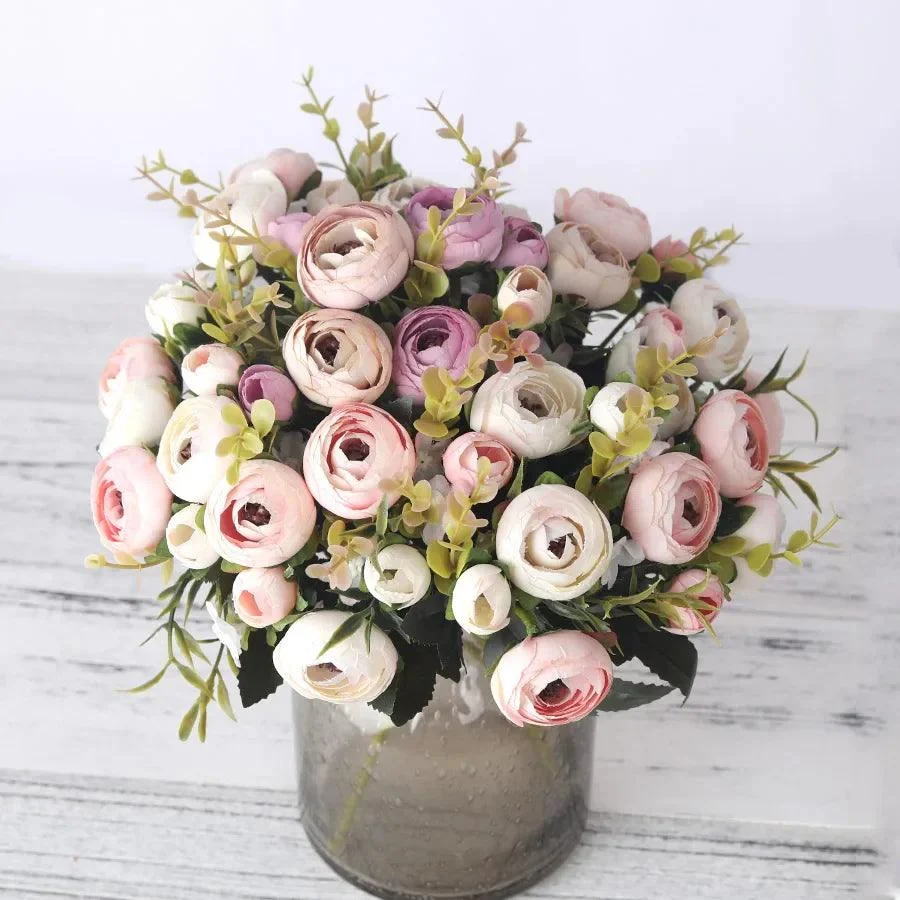 Europese-Vintage-Kunstzijde-Thee-Rose-Bloemen-6-Hoofd-4-Kleine-Bud-Boeket-Bruiloft-Thuis-Retro-Nep_db81aa3c-3a89-4dfc-80b5-bece602a3341 VelvetBloom - Artificial silk flowers - ISTANBULLU LTD