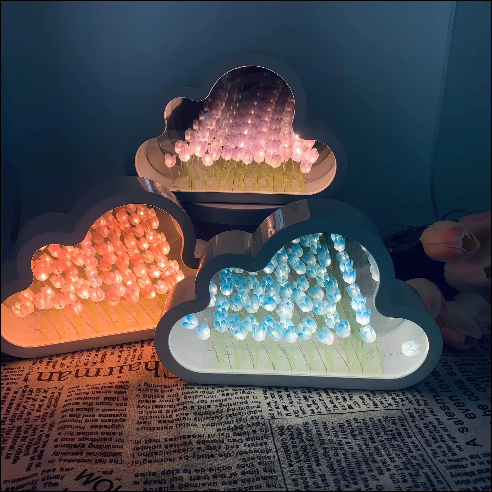 EwigerWolkenspiegelTulpen-LED-SpiegelmitUnendlichkeitseffekt3 Ewigerwolkenspiegeltulpen Led Spiegelmitunendlichkeitseffekt3