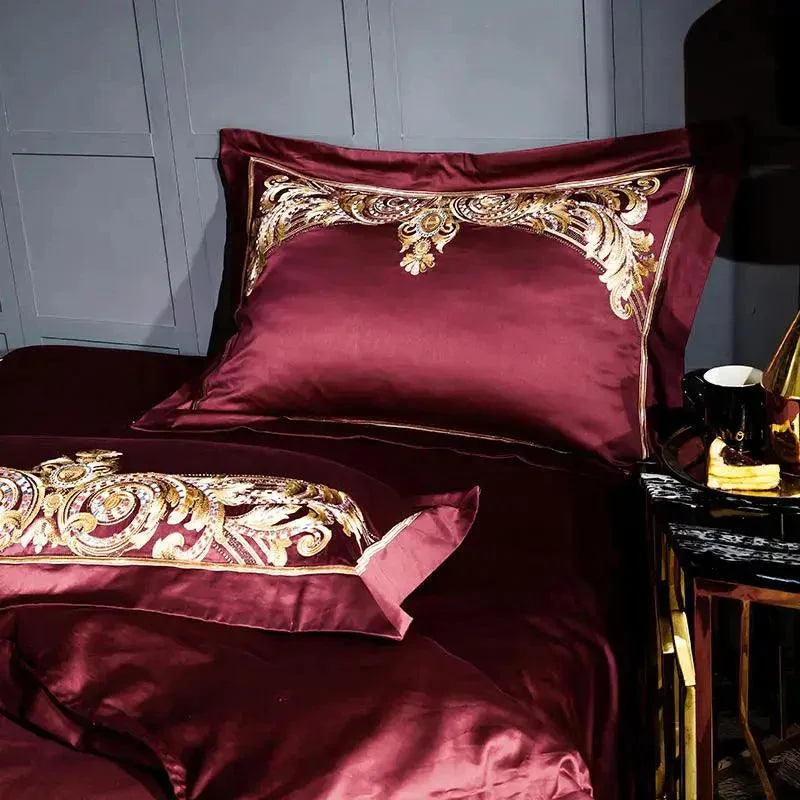 Ezkira Egyptian Cotton Embroidery Duvet Set -  - #tag1#