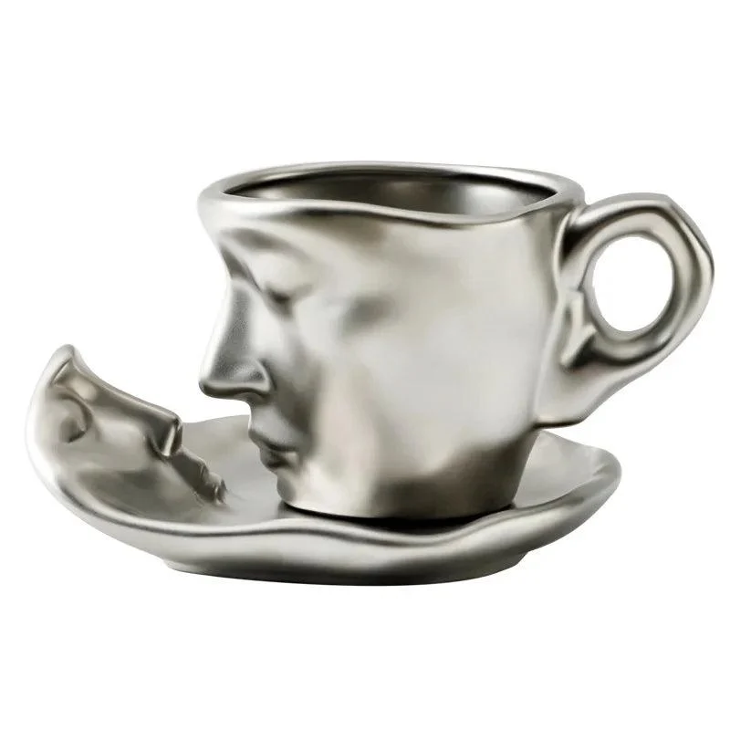 Face_Kiss_Mug_Ceramic_Cup_Dish_Set_Nordic_-_-4186719 Face Kiss Mug Ceramic Cup Dish Set Nordic -