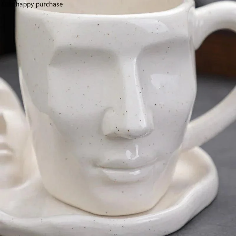 Faces_Ceramic_Coffee_Cup_Saucer_Set_-_-_tag1_-4218740 Faces Ceramic Coffee Cup & Saucer Set - - #tag1#