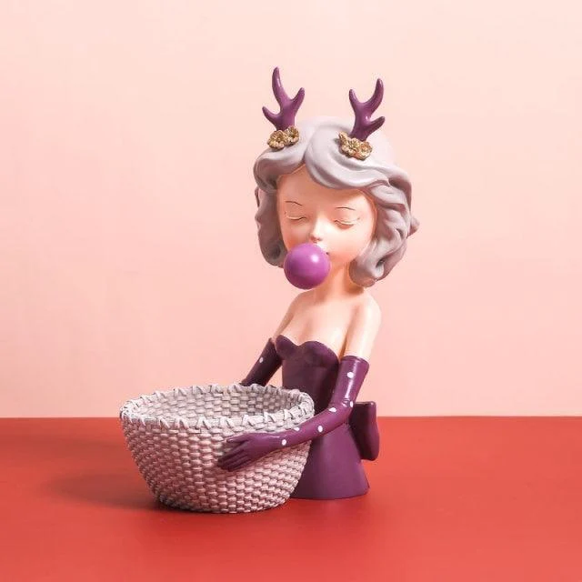 Fancy_bubblegum_Girl_Figurine_-_-4187282 Fancy bubblegum Girl Figurine -