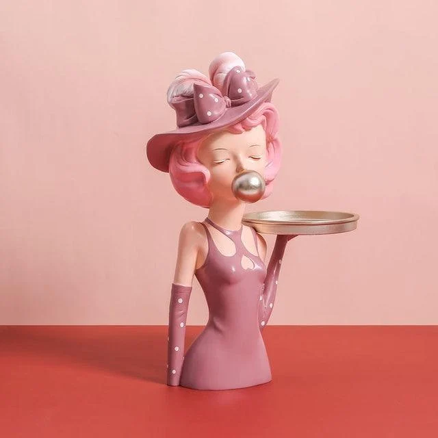 Fancy_bubblegum_Girl_Figurine_-_-4187286 Fancy bubblegum Girl Figurine -