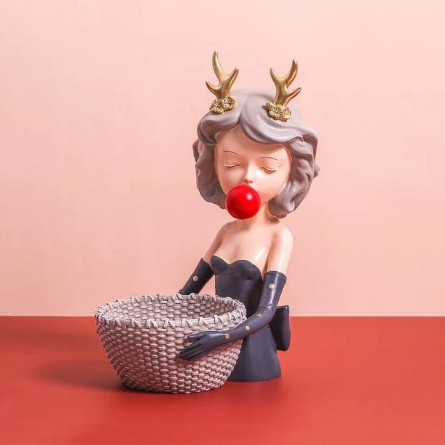 Fancy_bubblegum_Girl_Figurine_-_-4187293 Fancy bubblegum Girl Figurine -