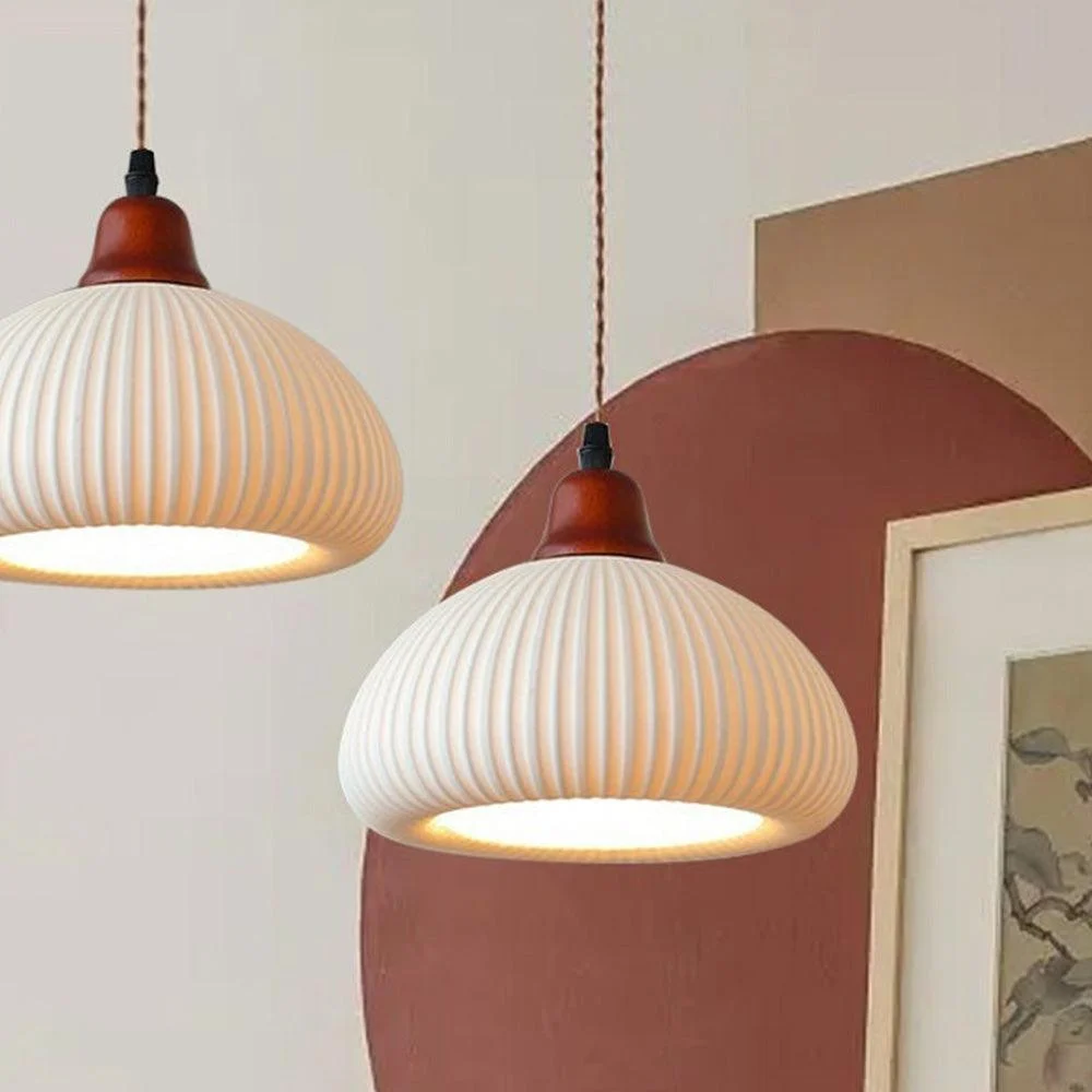 FarmhouseWhiteCeramicPendantLight-Homdiy_1 Farmhousewhiteceramicpendantlight Homdiy 1
