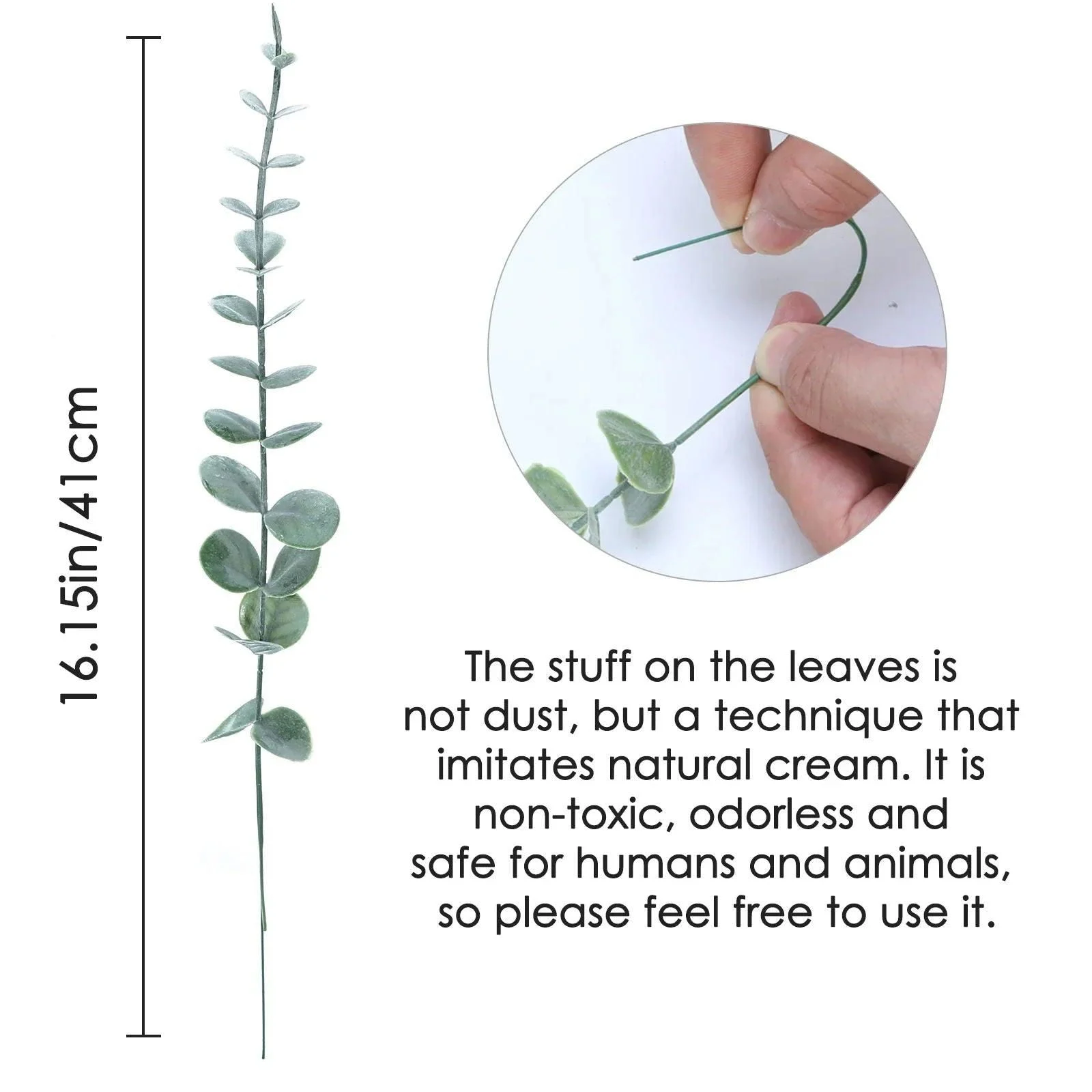 Faux Eucalyptus Stems -