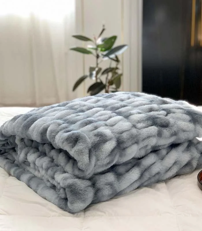 Faux_Fur_Throw_Blanket_Decorative_Large_Blue_-_-_tag1_-4207357 Faux Fur Throw Blanket Decorative Large Blue - - #tag1#