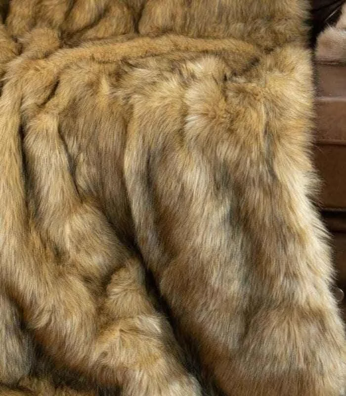 Faux_Fur_Throw_Blanket_Soft_Thick_Ochre_Brown_-_-_tag1_-4207718 Faux Fur Throw Blanket Soft Thick Ochre Brown - - #tag1#