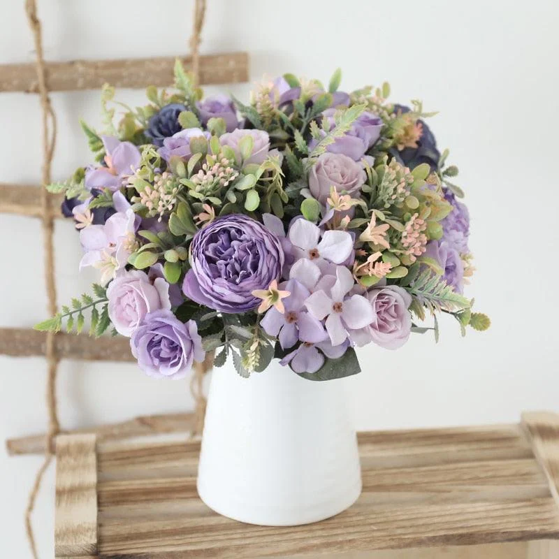 Faux_Silk_Roses_Bouquet_-_-4187872 Faux Silk Roses Bouquet -
