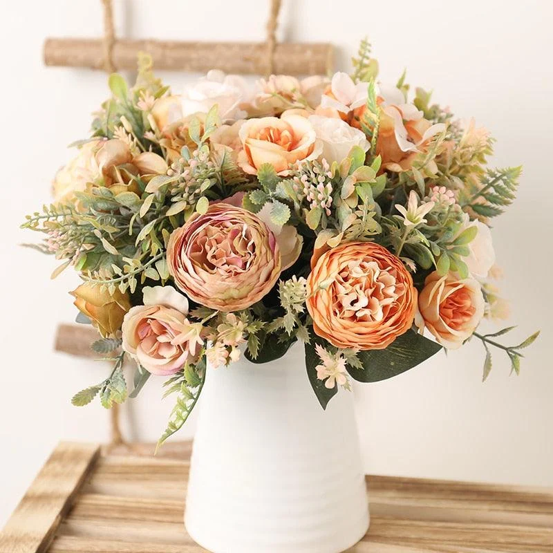 Faux_Silk_Roses_Bouquet_-_-4187882 Faux Silk Roses Bouquet -