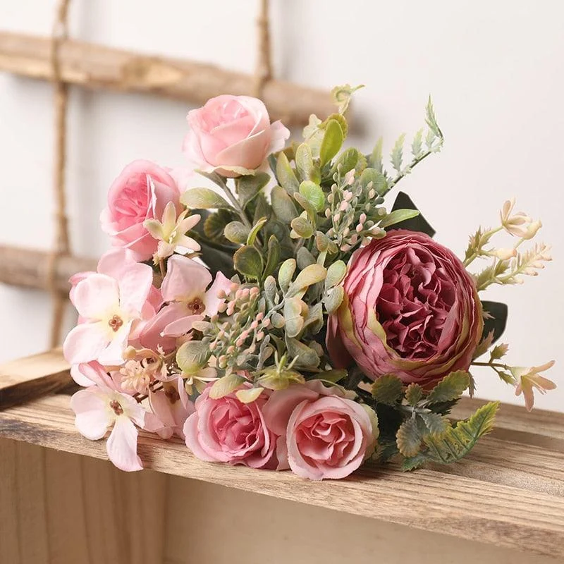 Faux_Silk_Roses_Bouquet_-_-4187898 Faux Silk Roses Bouquet -