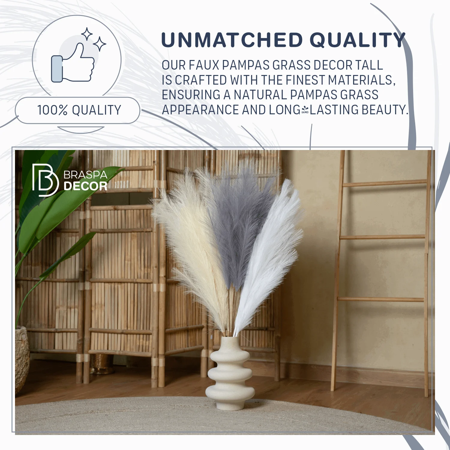 Faux_Tall_Pampas_Grass_Decor_10_Pcs_40_120_Branches_Popmas_Grass_-_-_tag1_-4220349 Faux Tall Pampas Grass Decor 10 Pcs 40” – 120 Branches Popmas Grass - - #tag1#
