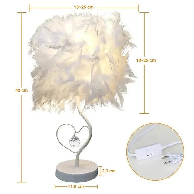 Feather Cloud Lamp -
