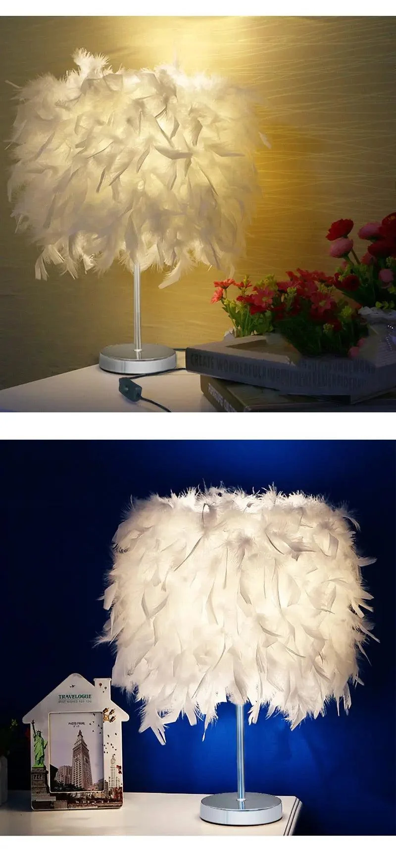 Feather Cloud Lamp -