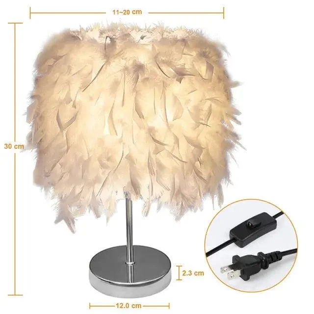 Feather Cloud Lamp -