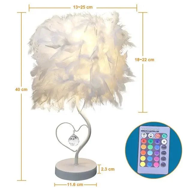 Feather Cloud Lamp -