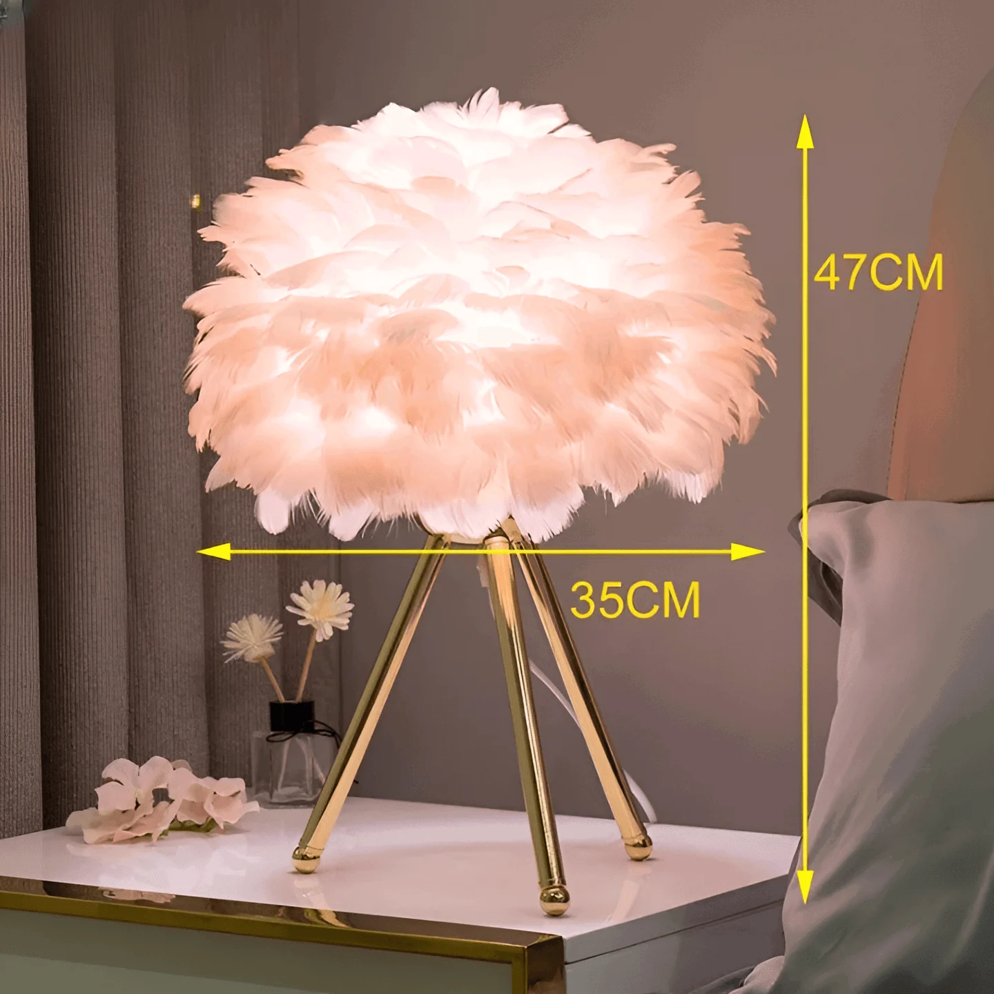 Feather_Glow_-_Handmade_Ostrich_Feather_Table_Lamp_for_Romantic_Ambiance_-_-_tag1_-4207854 Feather Glow - Handmade Ostrich Feather Table Lamp for Romantic Ambiance - - #tag1#
