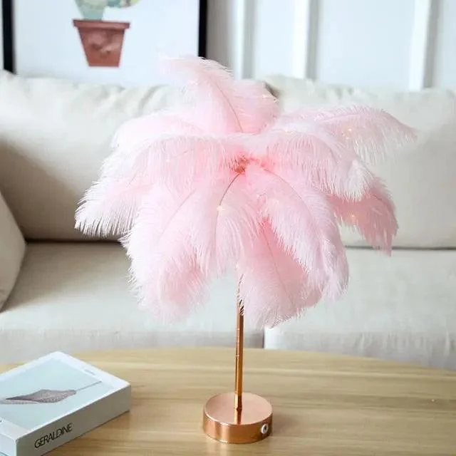 Feather Lamp -