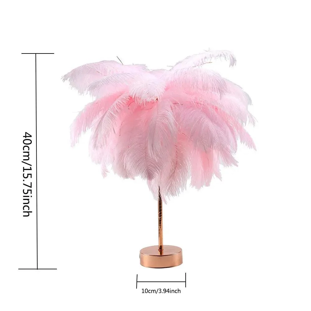 Feather Lamp -