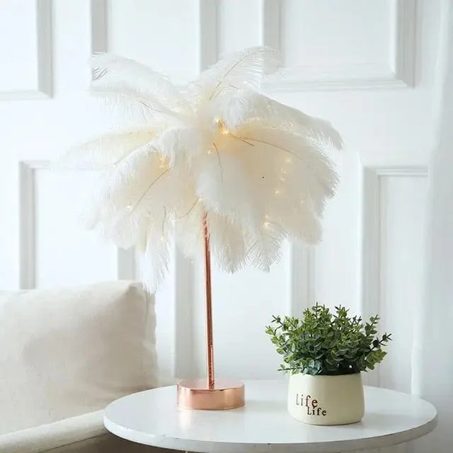 Feather Lamp -