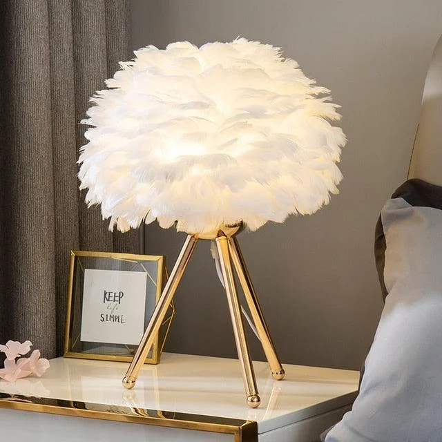 Feather_Table_Lamp_-_-4188198 Feather Table Lamp -