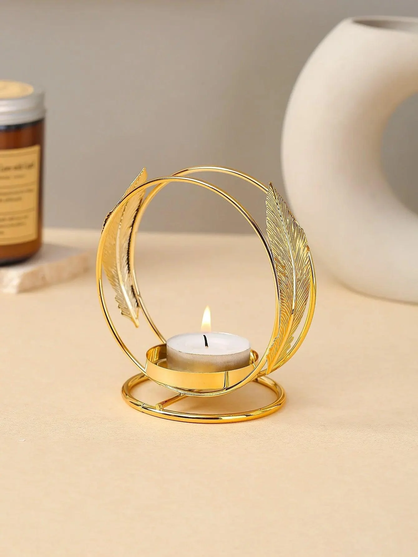 Feathergold_Candle_Holder_Perfectly_suited_for_tea_lights_-_-_tag1_-4220770 Feathergold Candle Holder | Perfectly suited for tea lights - - #tag1#