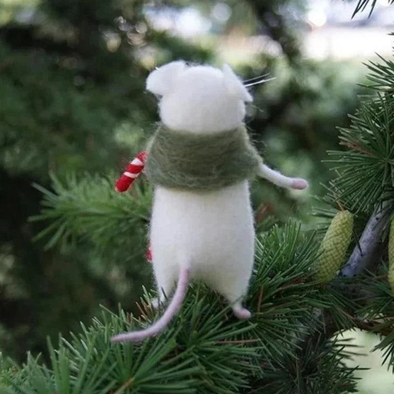 Felt_Mouse_and_Pumpkin_Ornament_-_-_tag1_-4220978 Felt Mouse and Pumpkin Ornament - - #tag1#