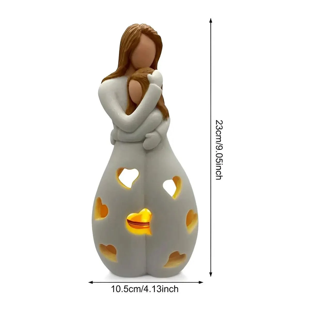 Figurative_Candle_Holder_-_Embrace_-_Mother_Daughter_-_Flickering_Light_-_-_tag1_-4221237 Figurative Candle Holder - Embrace - Mother Daughter - Flickering Light - - #tag1#