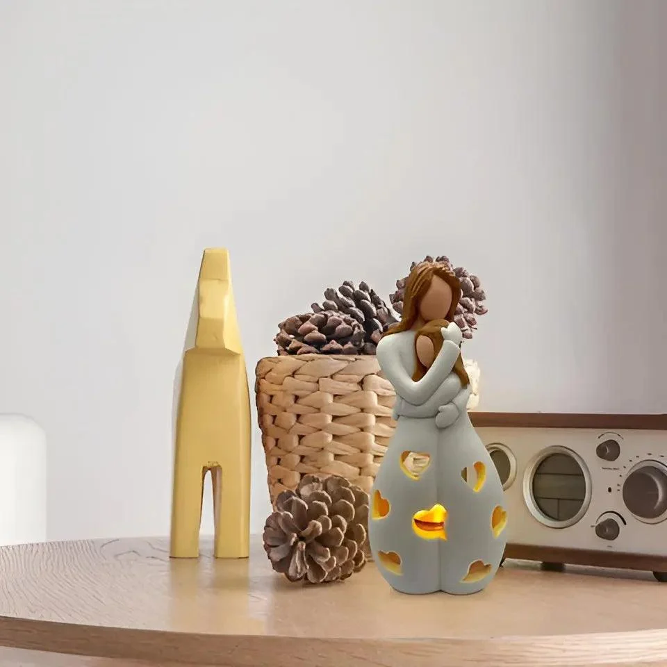 Figurative_Candle_Holder_-_Embrace_-_Mother_Daughter_-_Flickering_Light_-_-_tag1_-4221259 Figurative Candle Holder - Embrace - Mother Daughter - Flickering Light - - #tag1#