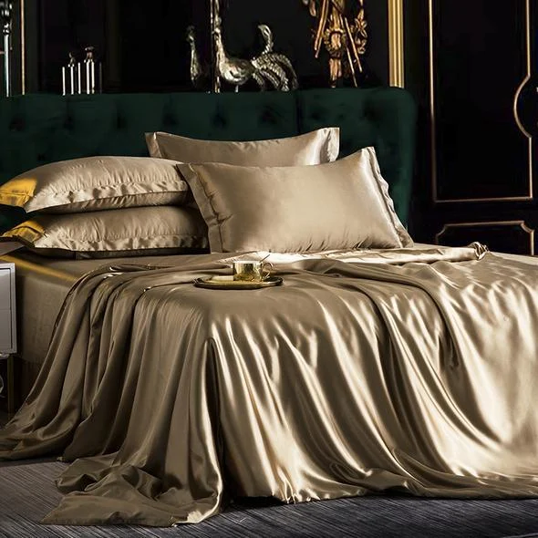Fitted_4PCS_SUPER_SOFT_Luxury_Silk_Bedding_Set_1_FITTED_SHEET_1_QUILT_COVER_2_PILLOWCASE_-_-_tag1_-4209321 Fitted 4PCS SUPER SOFT Luxury Silk Bedding Set(1 FITTED SHEET+1 QUILT COVER+ 2 PILLOWCASE) - - #tag1#