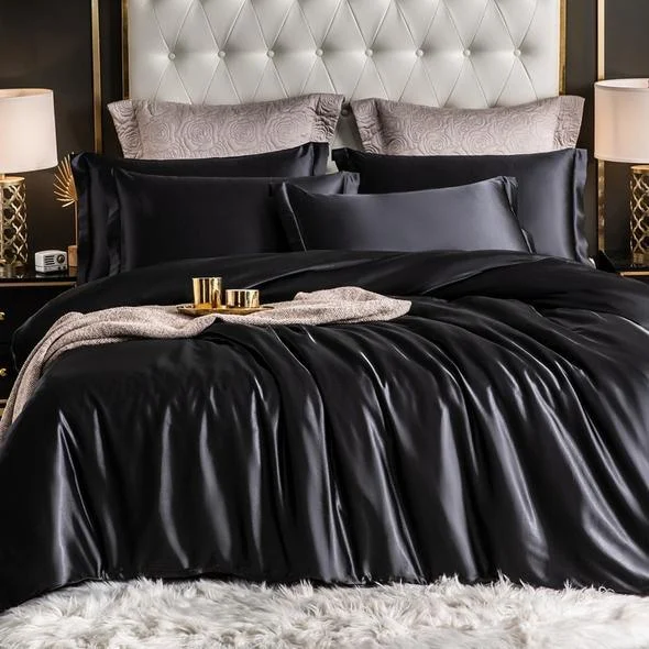 Fitted_4PCS_SUPER_SOFT_Luxury_Silk_Bedding_Set_1_FITTED_SHEET_1_QUILT_COVER_2_PILLOWCASE_-_-_tag1_-4209341 Fitted 4PCS SUPER SOFT Luxury Silk Bedding Set(1 FITTED SHEET+1 QUILT COVER+ 2 PILLOWCASE) - - #tag1#