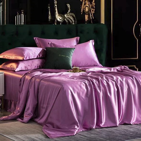 Fitted_4PCS_SUPER_SOFT_Luxury_Silk_Bedding_Set_1_FITTED_SHEET_1_QUILT_COVER_2_PILLOWCASE_-_-_tag1_-4209347 Fitted 4PCS SUPER SOFT Luxury Silk Bedding Set(1 FITTED SHEET+1 QUILT COVER+ 2 PILLOWCASE) - - #tag1#