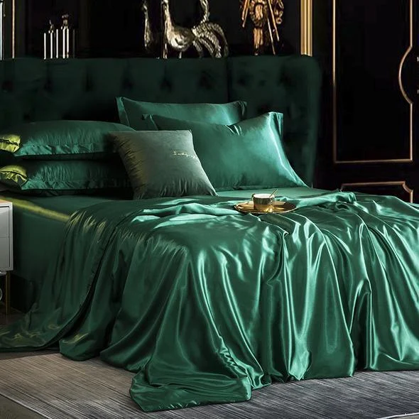 Fitted_4PCS_SUPER_SOFT_Luxury_Silk_Bedding_Set_1_FITTED_SHEET_1_QUILT_COVER_2_PILLOWCASE_-_-_tag1_-4209379 Fitted 4PCS SUPER SOFT Luxury Silk Bedding Set(1 FITTED SHEET+1 QUILT COVER+ 2 PILLOWCASE) - - #tag1#