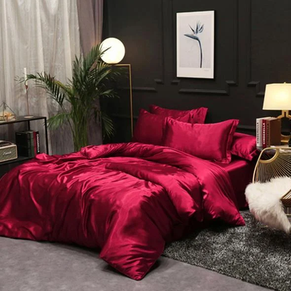 Fitted_4PCS_SUPER_SOFT_Luxury_Silk_Bedding_Set_1_FITTED_SHEET_1_QUILT_COVER_2_PILLOWCASE_-_-_tag1_-4209407 Fitted 4PCS SUPER SOFT Luxury Silk Bedding Set(1 FITTED SHEET+1 QUILT COVER+ 2 PILLOWCASE) - - #tag1#