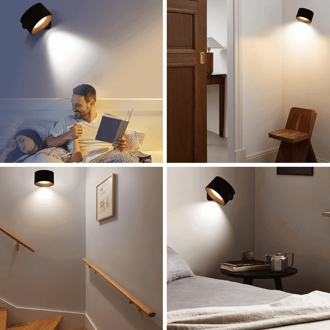 FlexiLamp - Wireless rechargeable 360° wall lamp -  - #tag1#