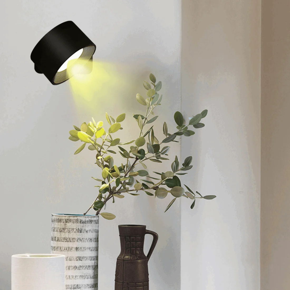 FlexiLamp - Wireless rechargeable 360° wall lamp -  - #tag1#