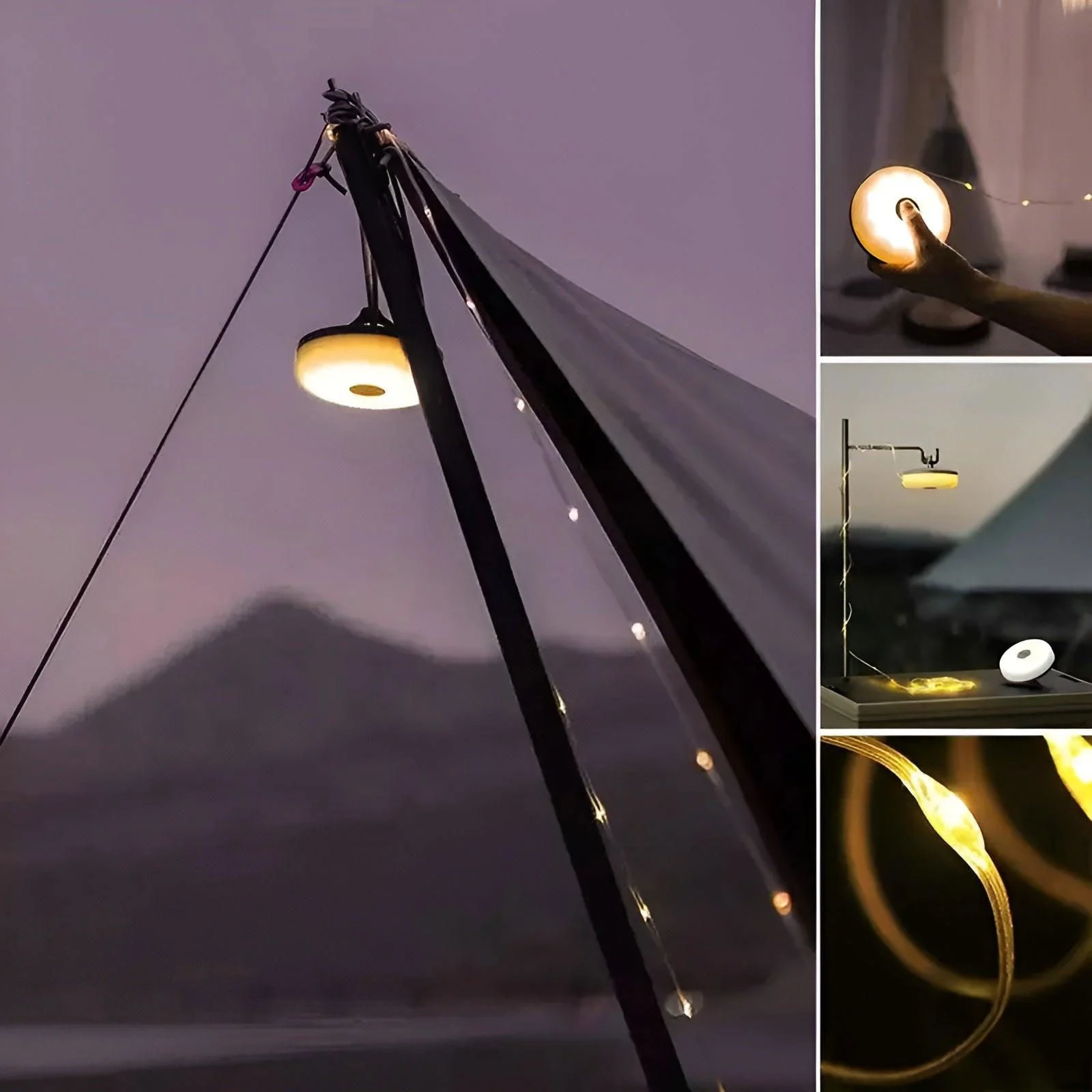 FlexiShine - 10m waterproof camping LED fairy lights - - #tag1#