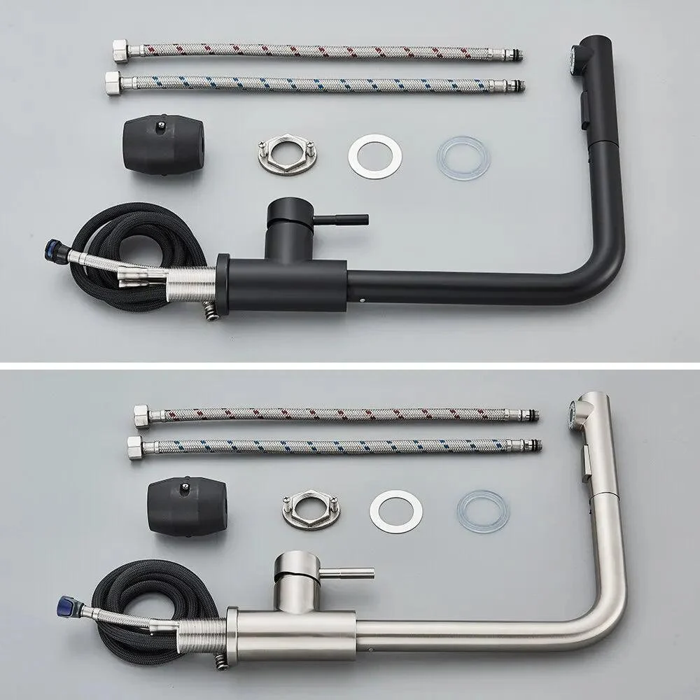 Flexible_Deck_Kitchen_Sink_Faucet_Stainless_Steel_Hot_and_Cold_Water_Mixer_-_-_tag1_-4210577 Flexible Deck Kitchen Sink Faucet Stainless Steel Hot and Cold Water Mixer - - #tag1#