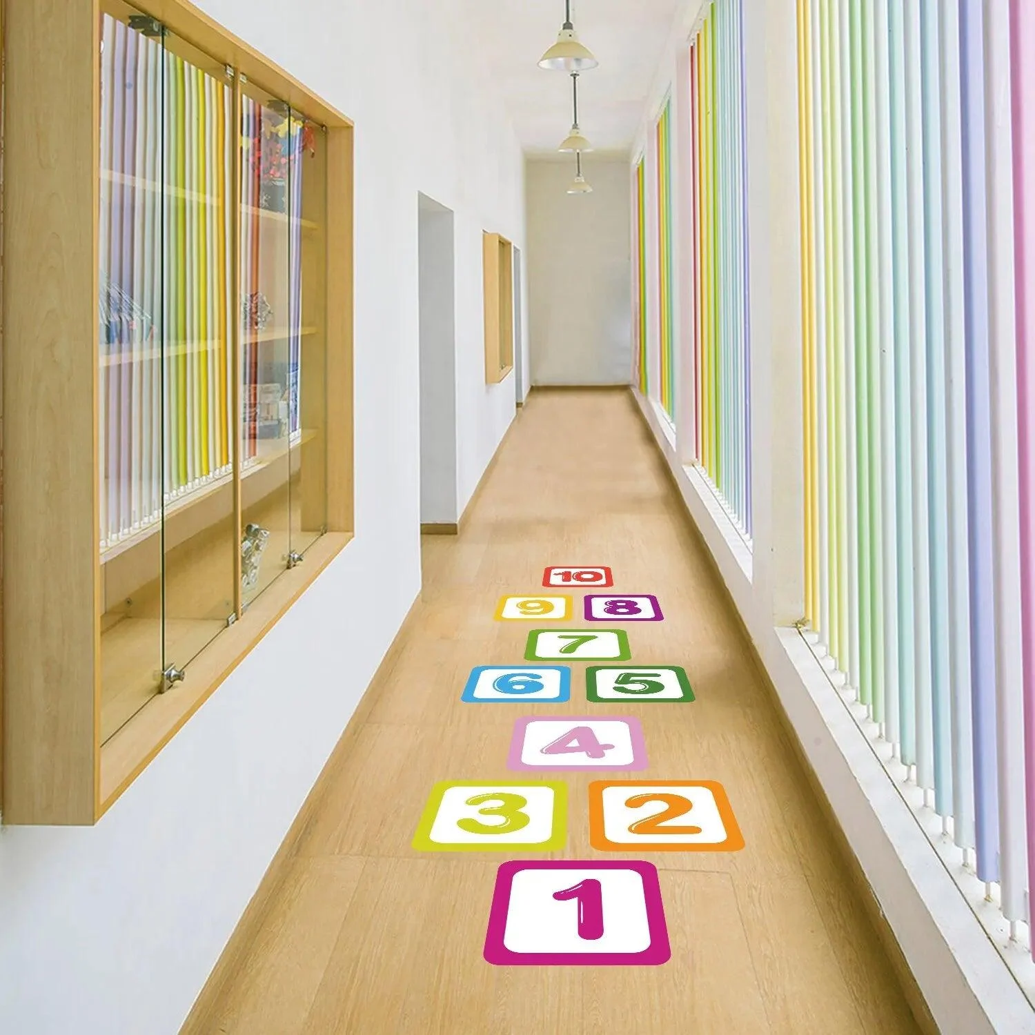 Floor_stickers_-_Grid_game_-_Number_Cartoon_-_Waterproof_-_-_tag1_-4223116 Floor stickers - Grid game - Number Cartoon - Waterproof - - #tag1#