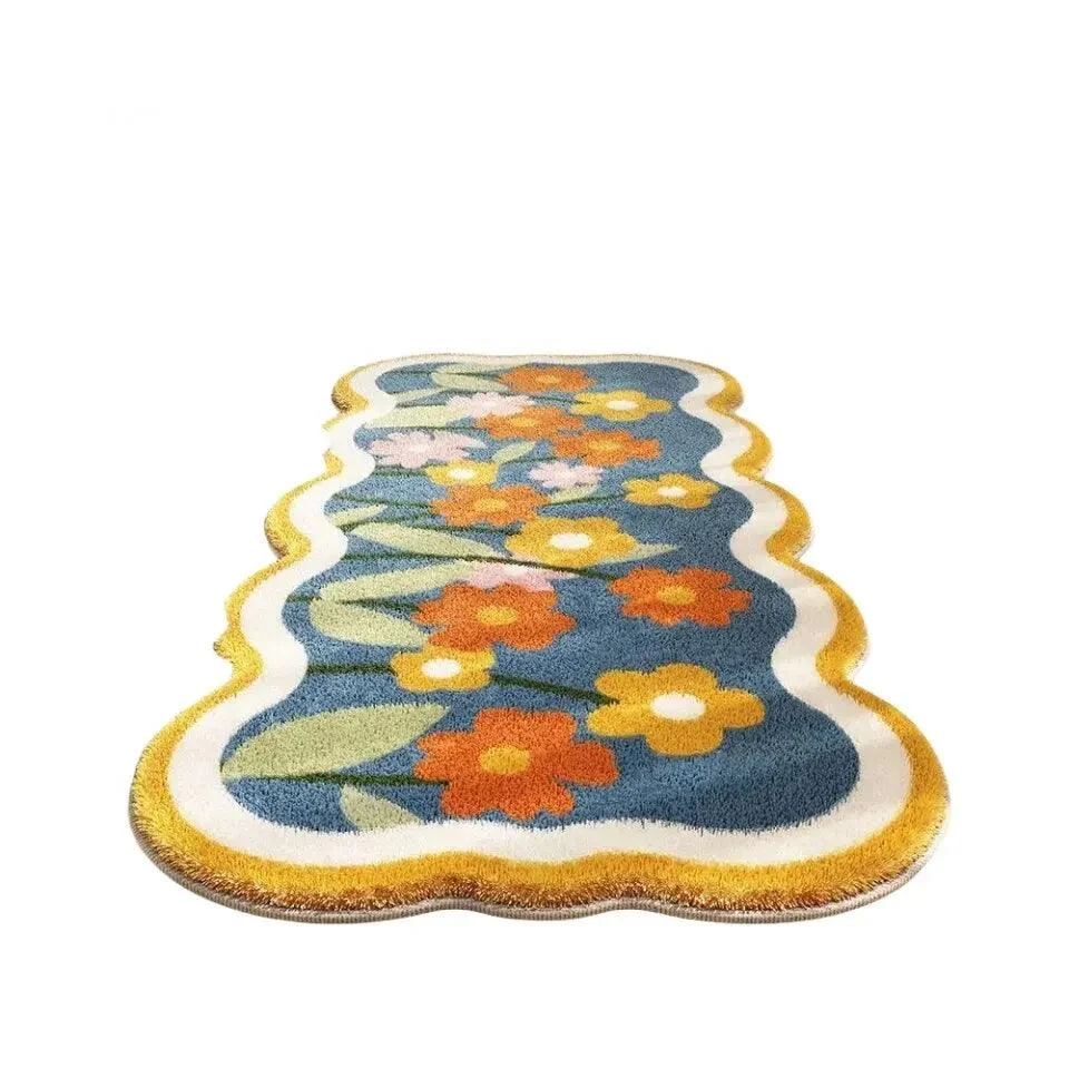 Floral_Cashmere_Dirt_Resistant_Rug_-_-_tag1_-4223237 Floral Cashmere Dirt Resistant Rug - - #tag1#