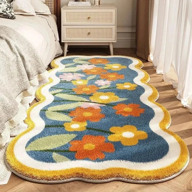 Floral_Cashmere_Dirt_Resistant_Rug_-_-_tag1_-4223243 Floral Cashmere Dirt Resistant Rug - - #tag1#