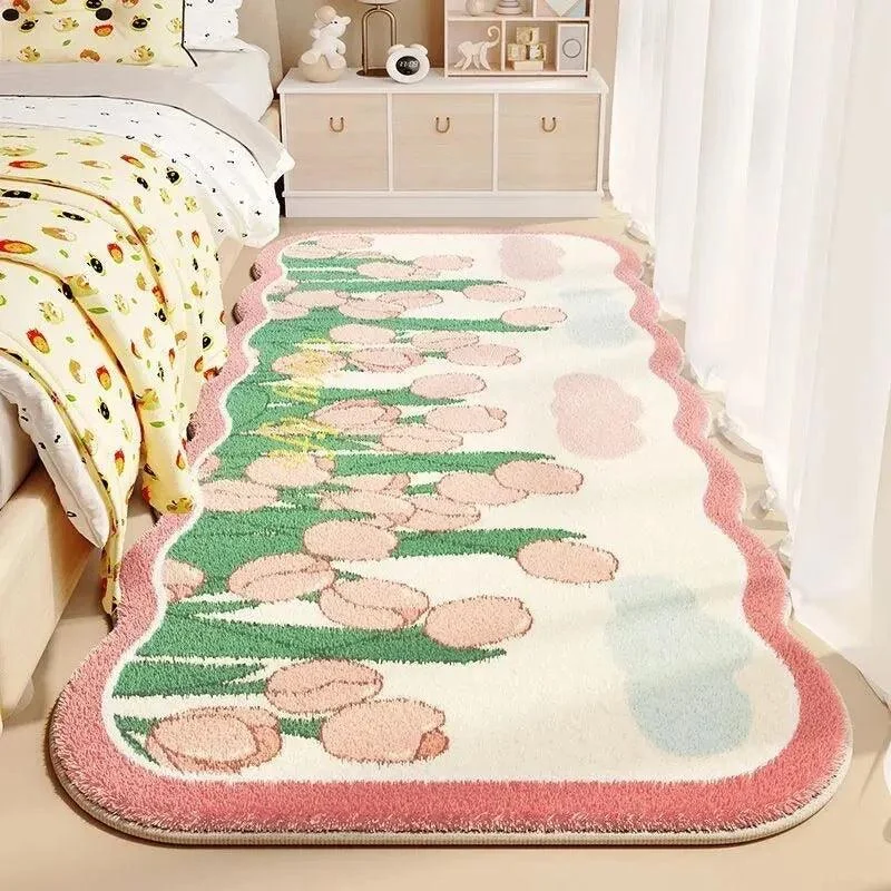 Floral_Cashmere_Dirt_Resistant_Rug_-_-_tag1_-4223252 Floral Cashmere Dirt Resistant Rug - - #tag1#