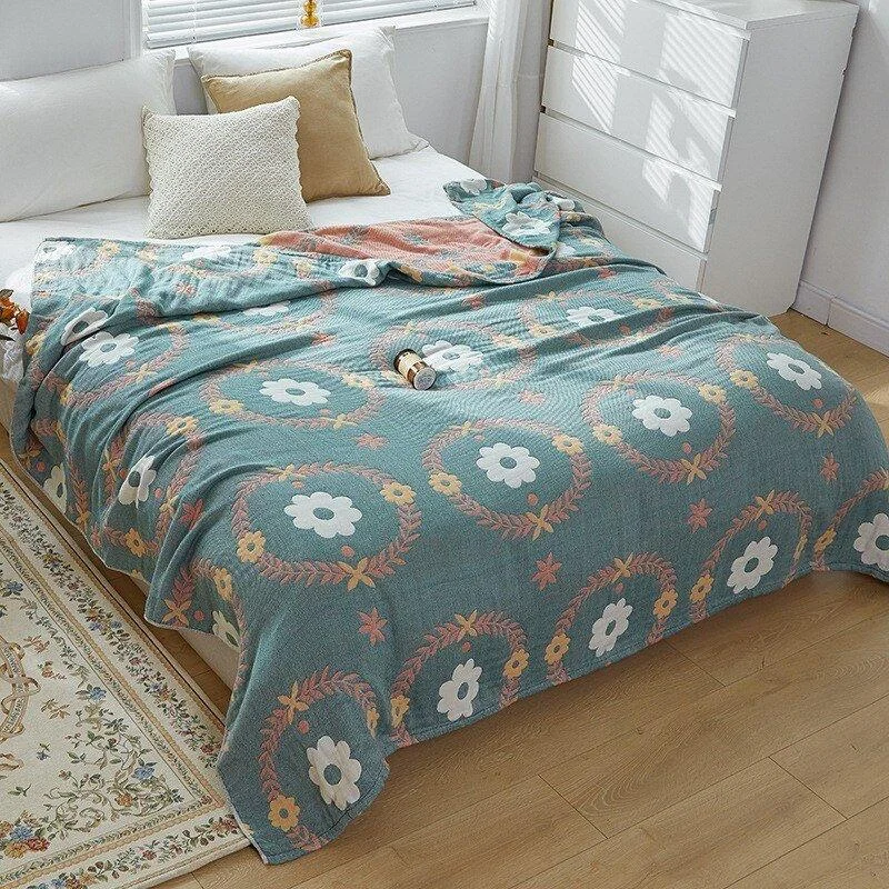 Floral_Muslin_Bed_Cover_-_-_tag1_-4223322 Floral Muslin Bed Cover - - #tag1#