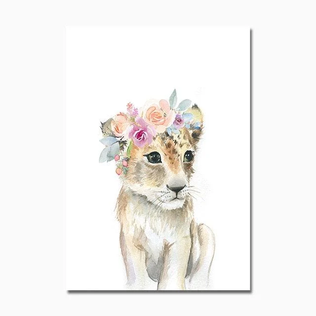 FlowerBabyAnimal-Homeko12 Flower Baby Animal - Homeko
