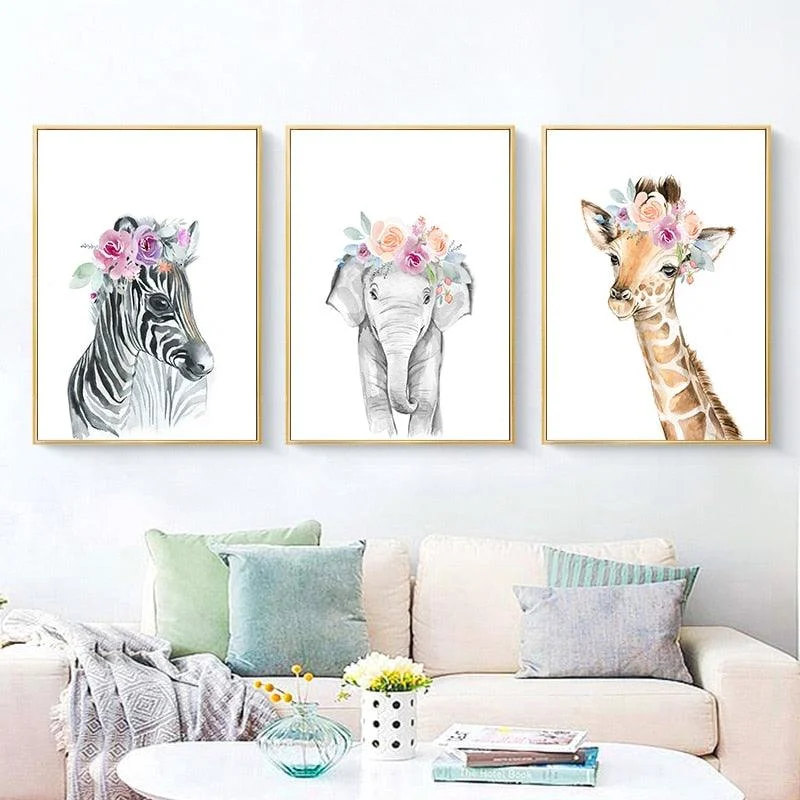 FlowerBabyAnimal-Homeko4 Flower Baby Animal - Homeko